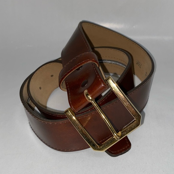Other - Leather belt with secret zipper compartment 42